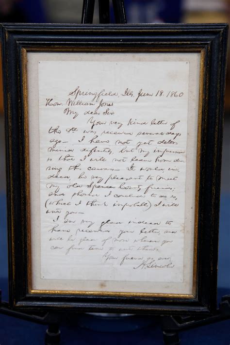 The Enchanted Correspondence of Abraham Lincoln